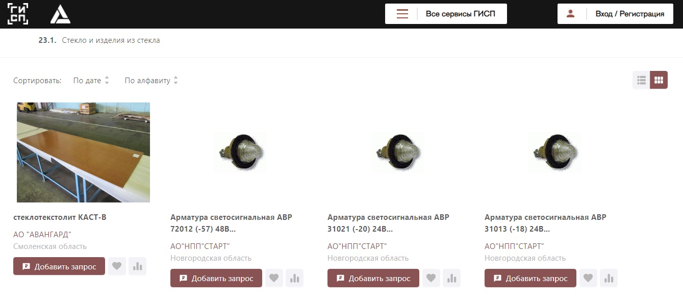 ГИСП Минпромторга