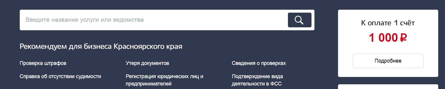 Сальдо ЕНС на Госуслугах