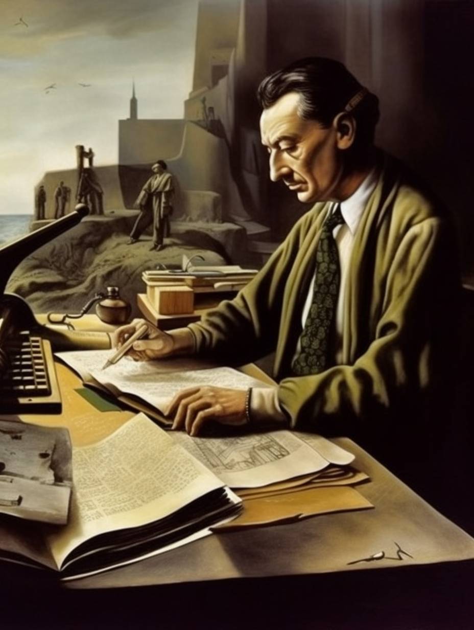 Российский бухгалтер в стиле Сальвадора Дали