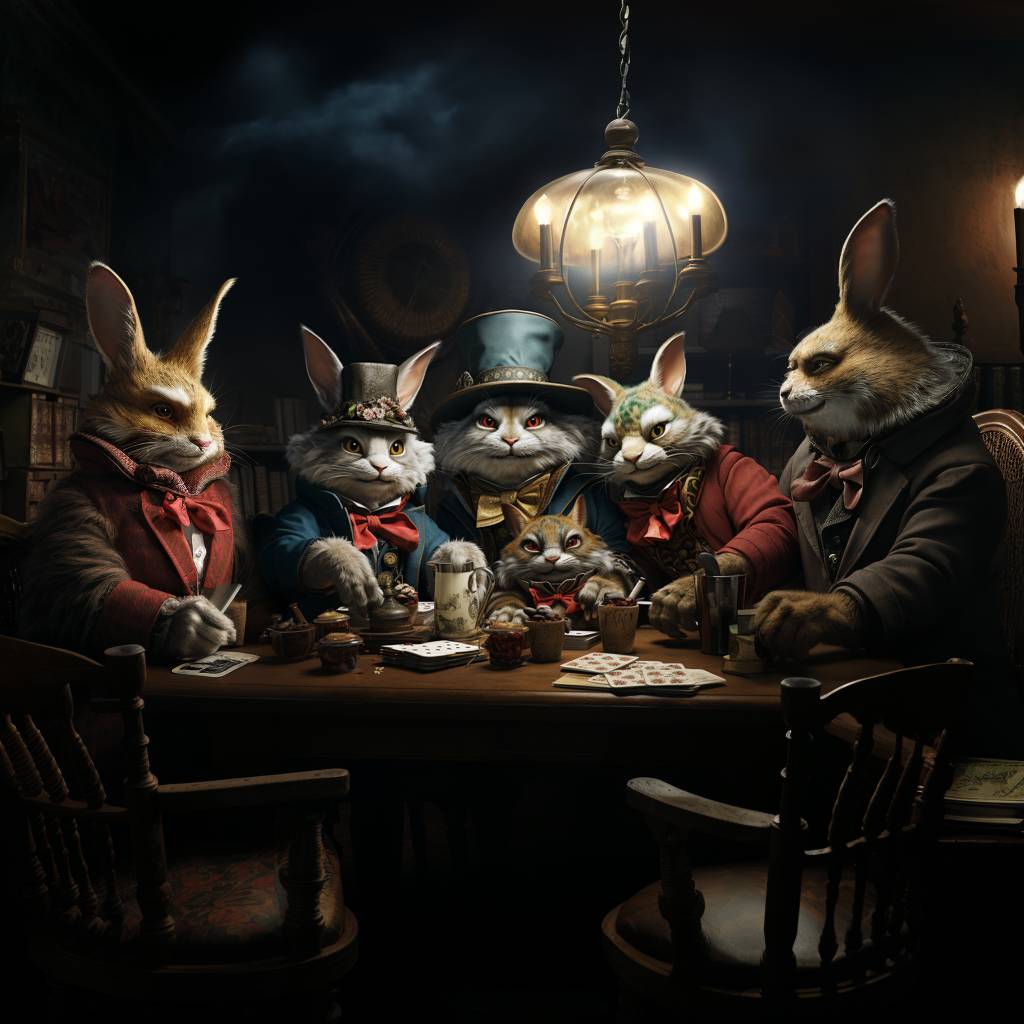 Совещание в стиле Алисы в стране чудес