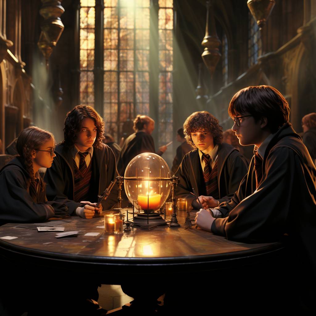 Совещание в стиле Гарри Поттера