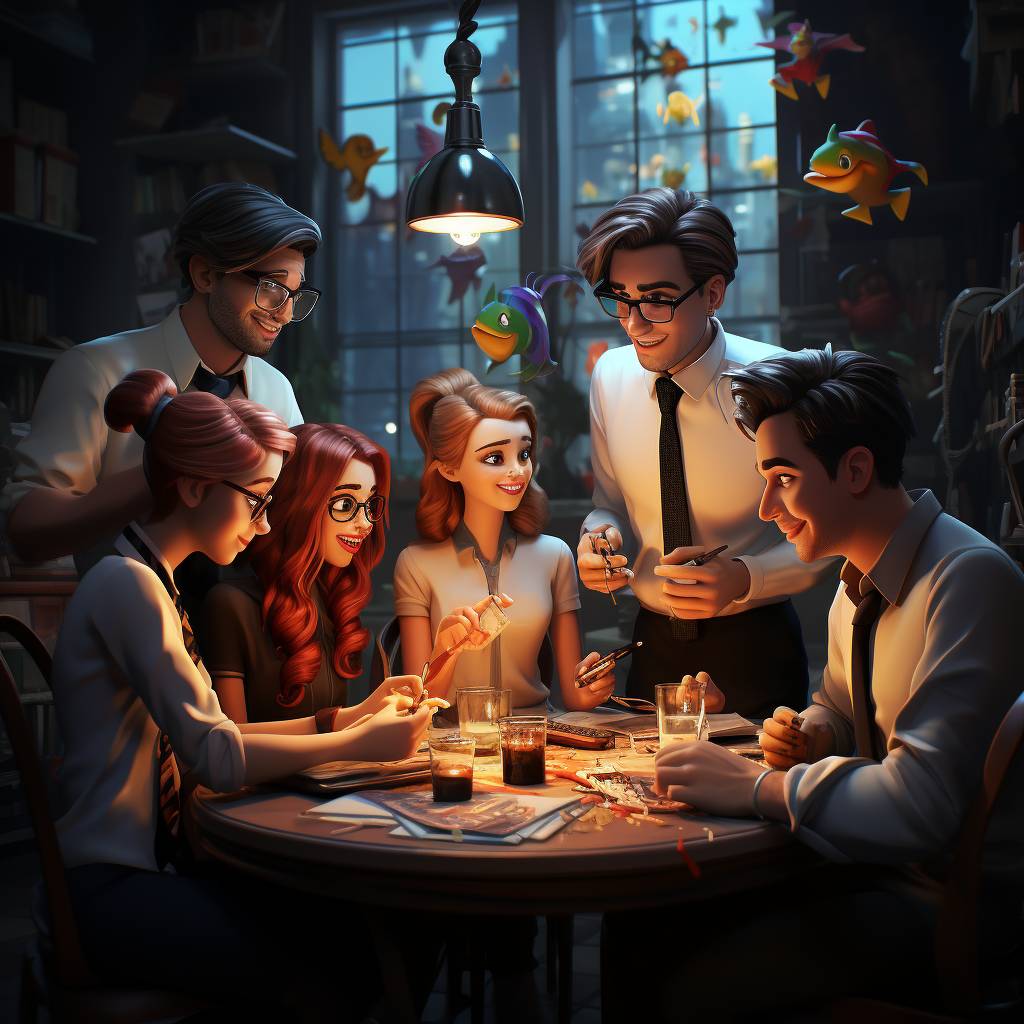 Совещание в стиле Русалочки