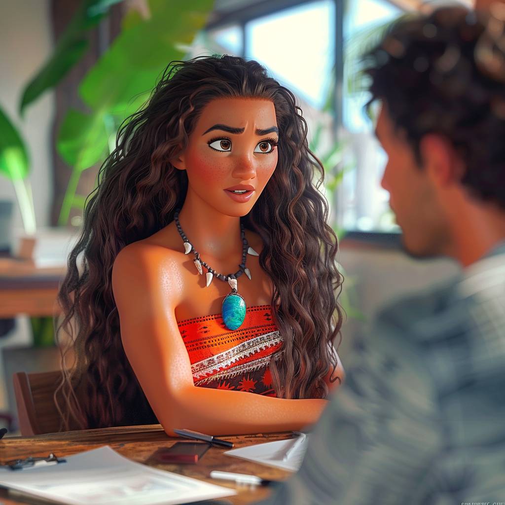 Моана подбирает персонал