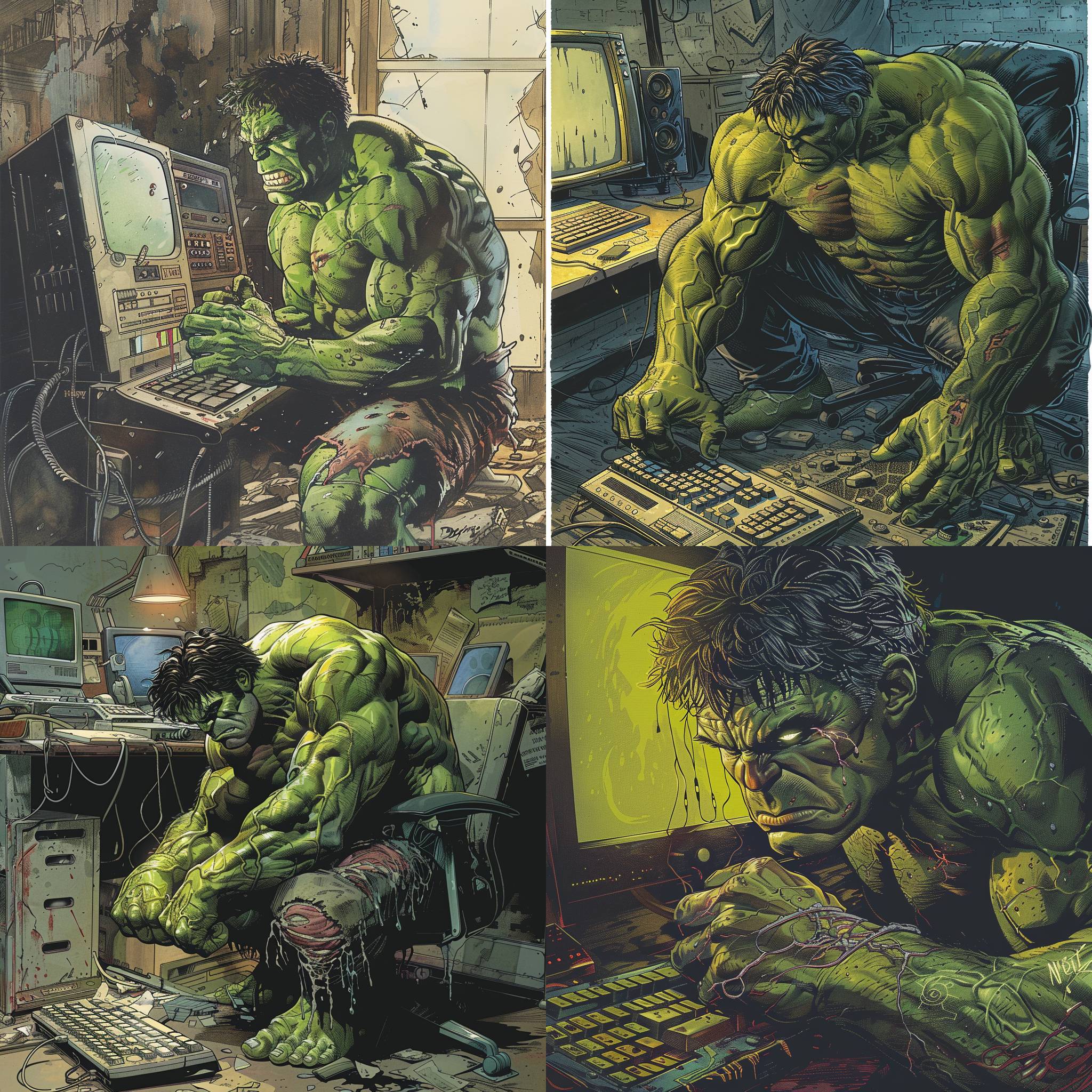 Халк и капча на Госуслугах