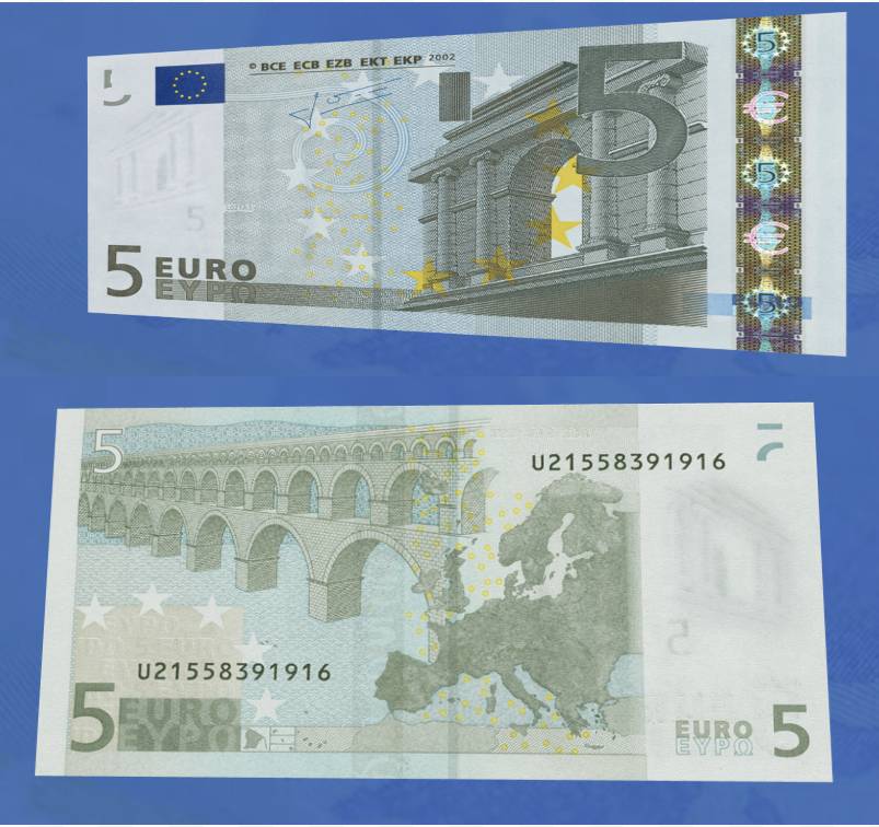 5 евро: первая серия