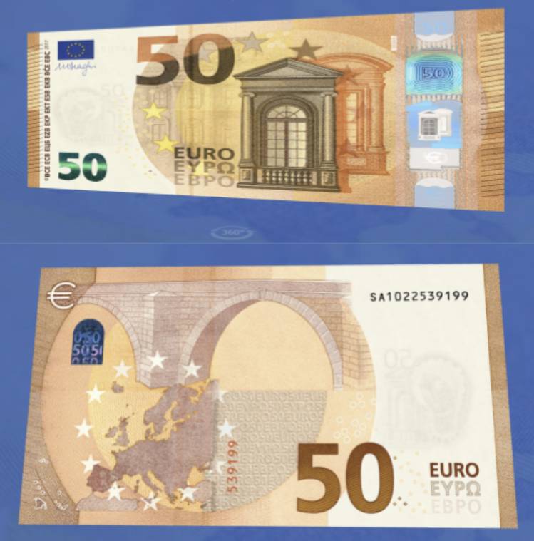 50 евро: серия «Европа»