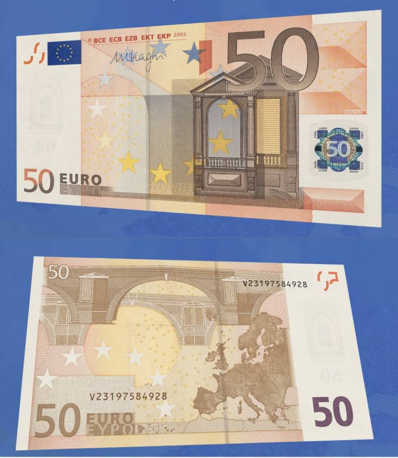 50 евро: первая серия