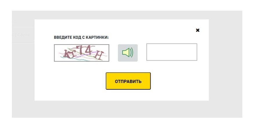 Шаг 3 проверки по реестру злостных неплательщиков алиментов